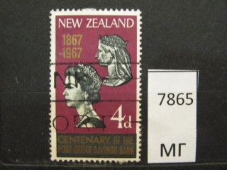 Фото марки Новая Зеландия 1967г