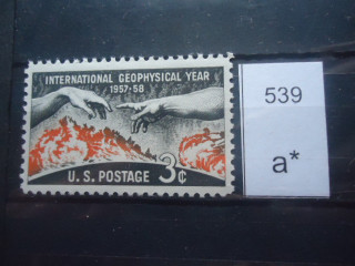 Фото марки США 1958г *