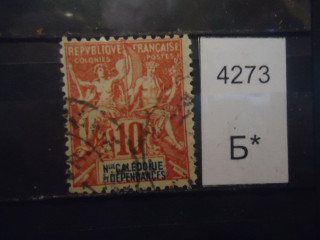 Фото марки Франц. Новая Каледония 1900-1904гг