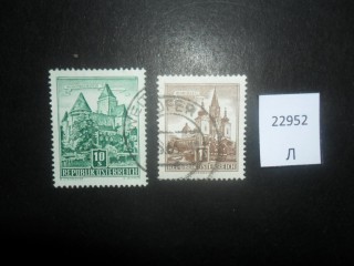 Фото марки Австрия 1957г серия
