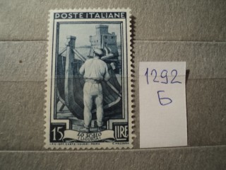 Фото марки Италия 1950г **