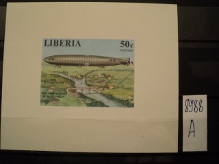Фото марки Либерия блок **