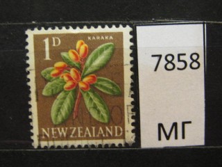 Фото марки Новая Зеландия 1960г