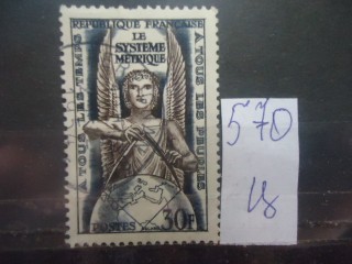 Фото марки Франция 1944-55гг