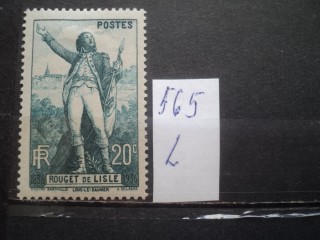 Фото марки Франция 1936г *