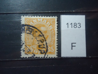 Фото марки Дания 1919г