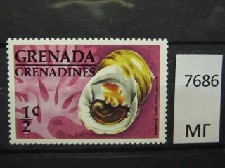 Фото марки Гренада Гренадины 1976г *