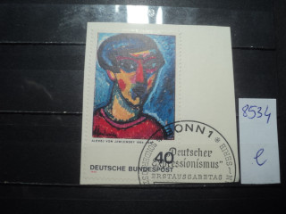 Фото марки Германия ФРГ (вырезка)