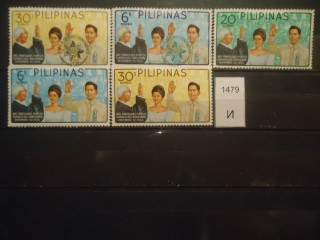 Фото марки Филиппины 1965-66гг *