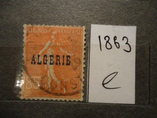 Фото марки Франц. Алжир