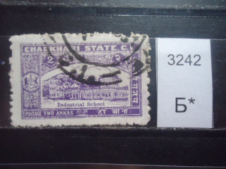 Фото марки Индийский штат Чаркхари 1931г