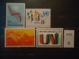 Фото марки ООН 1972г серия **