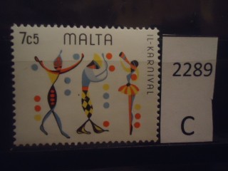 Фото марки Мальта 1973г **