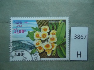 Фото марки Лаос 1983г