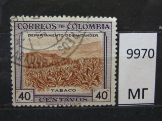 Фото марки Колумбия 1956г