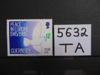 Фото марки Британский Герсей марка 1985г **
