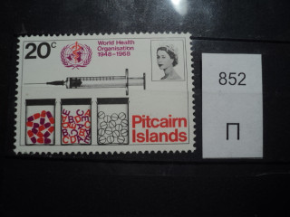 Фото марки Питкерн остров 1968г **