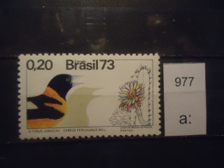 Фото марки Бразилия 1973г **
