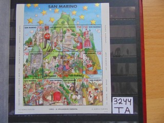 Фото марки Сан Марино блок 1993г **