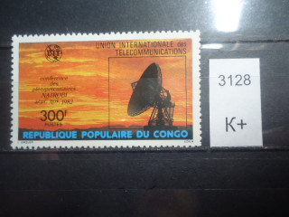 Фото марки Франц. Конго 1982г **