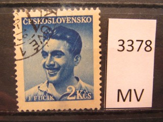 Фото марки Чехословакия 1949г