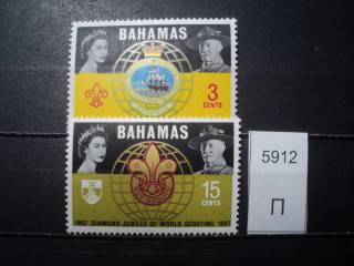 Фото марки Багамские острова 1967г **