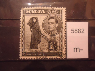 Фото марки Брит. Мальта 1948г