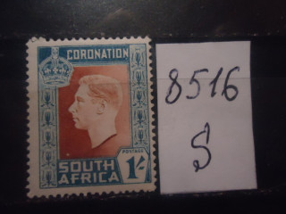 Фото марки Южная Африка 1937г *