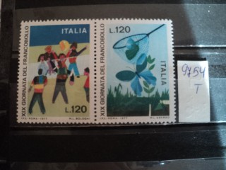 Фото марки Италия сцепка **
