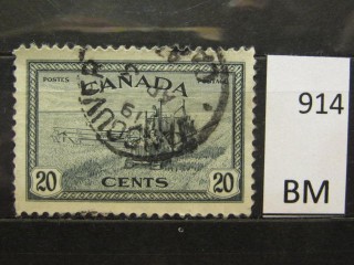 Фото марки Канада 1946г