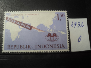 Фото марки Индонезия **