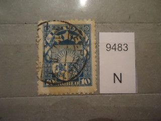 Фото марки Латвия 1922г