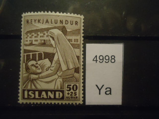 Фото марки Исландия 1949г **