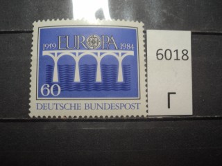 Фото марки Германия ФРГ 1984г *