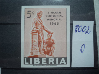 Фото марки Либерия 1965г **