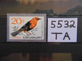 Фото марки Уругвай 1962г **