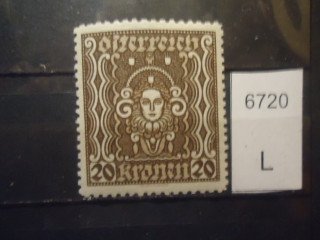 Фото марки Австрия 1921-24гг **