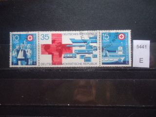 Фото марки ГДР сцепка 1972г