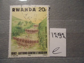 Фото марки Руанда