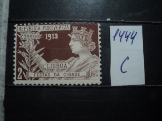 Фото марки Португалия 1913г *