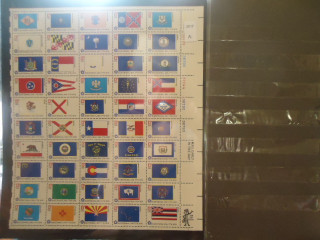 Фото марки США 1976г лист **