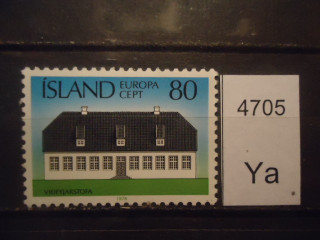 Фото марки Исландия 1978г **