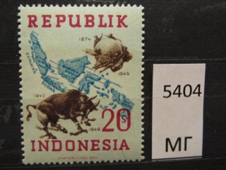 Фото марки Индонезия 1949г *
