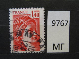 Фото марки Франция 1980г