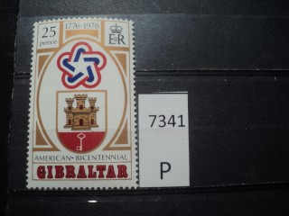 Фото марки Брит. Гибралтар 1976г **
