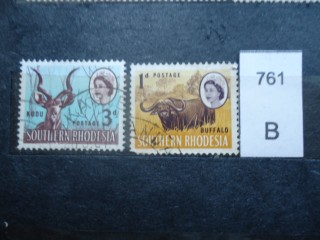 Фото марки Южная Родезия. 1966г