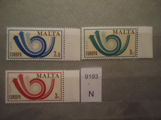 Фото марки Мальта 1973г серия **