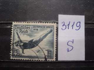 Фото марки Германия Рейх 1936г
