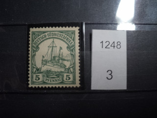 Фото марки Германская Юго-Западная Африка 1901г **