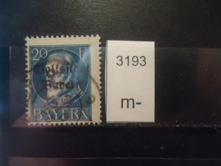 Фото марки Бавария 1919-20гг надпечатка